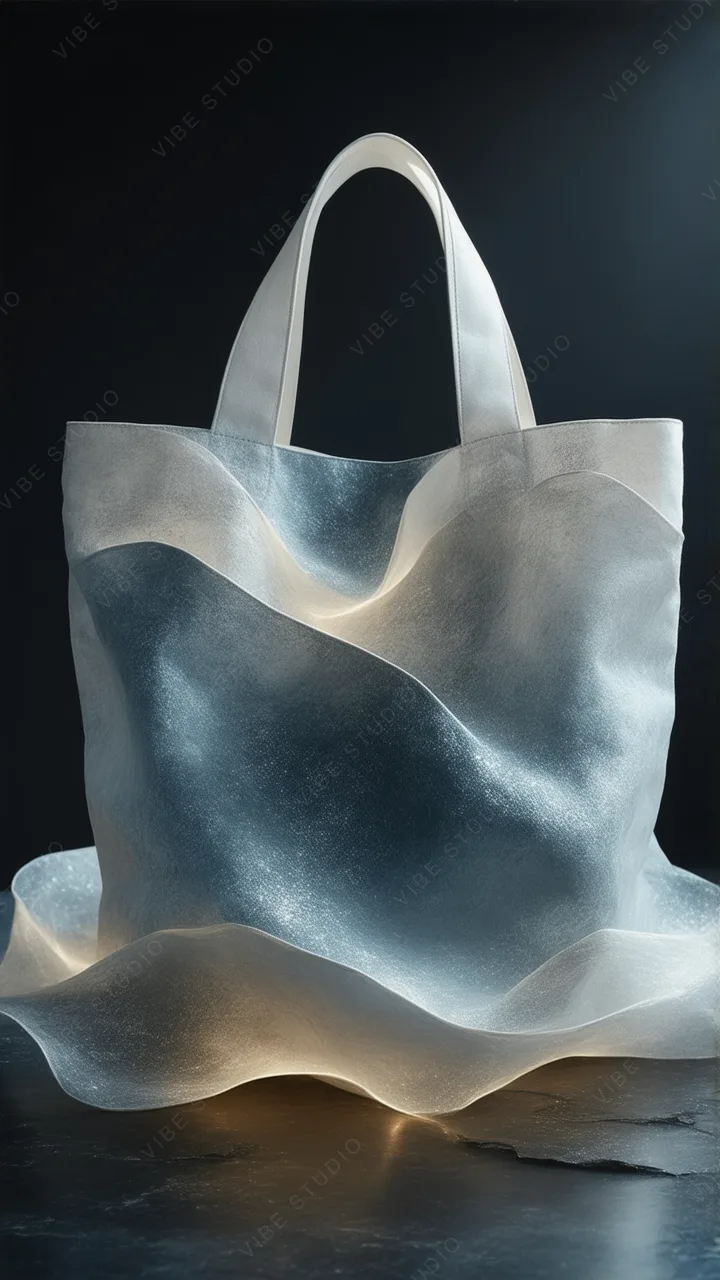 Translucent Fabric Tote Bag Phone Wallpaper