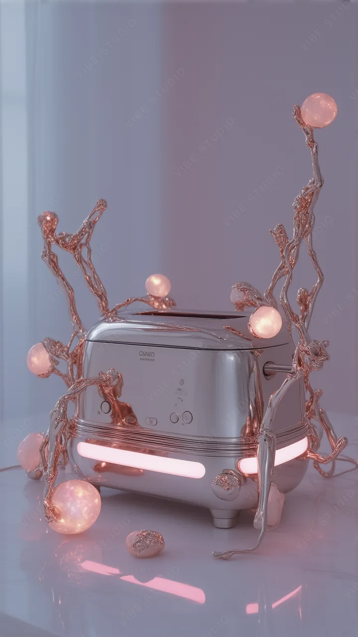 Rose Gold Toaster Wallpaper