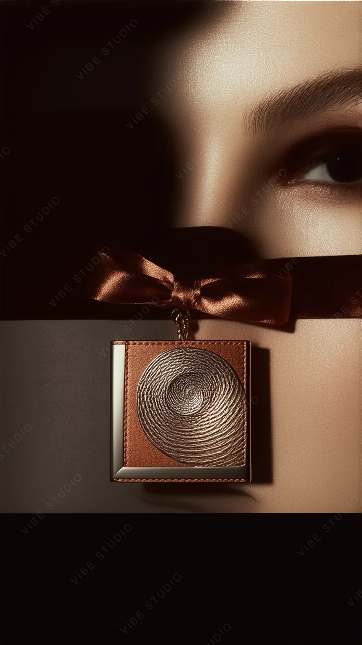 Leather Scroll Phone Wallpaper