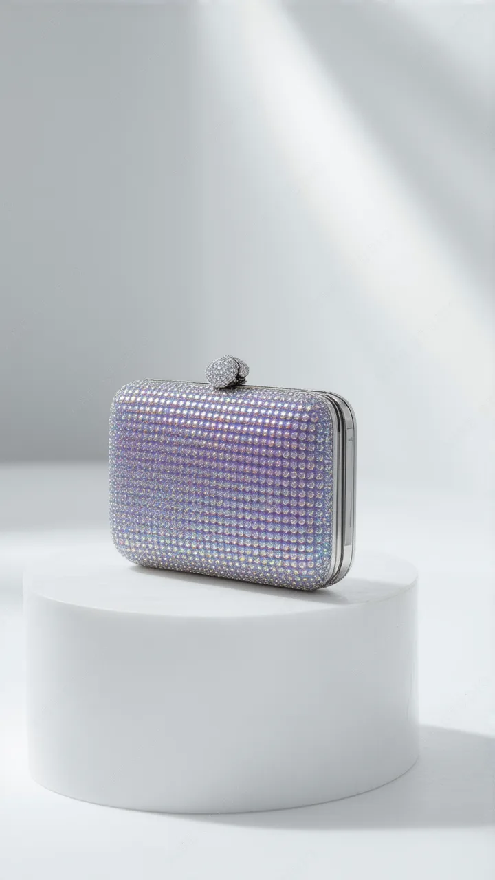 Iridescent Crystal Clutch Phone Wallpaper
