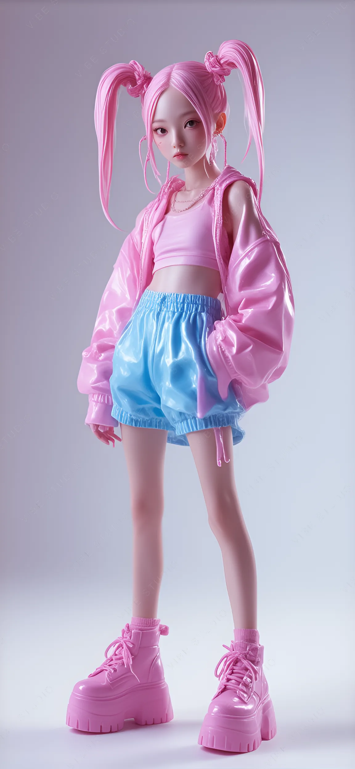 Neon Pop Cyberdoll