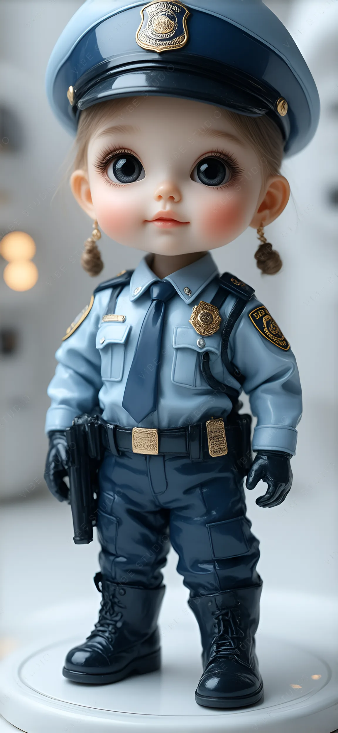 Uniformed Child Doll
