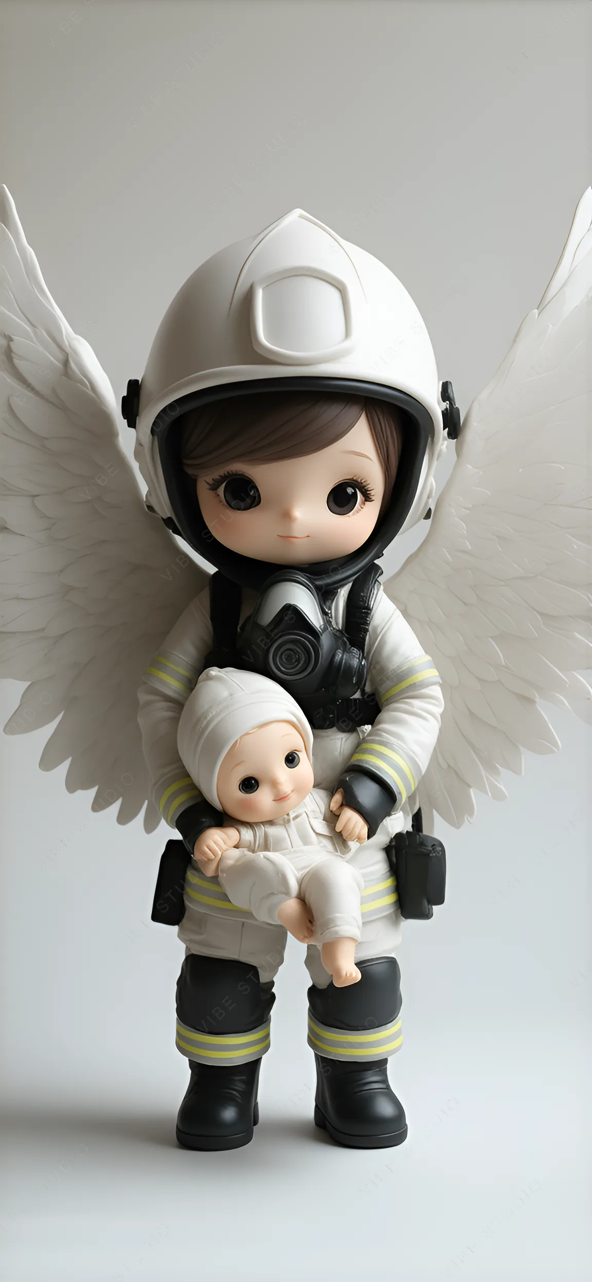 Guardian Angel Firefighter Doll