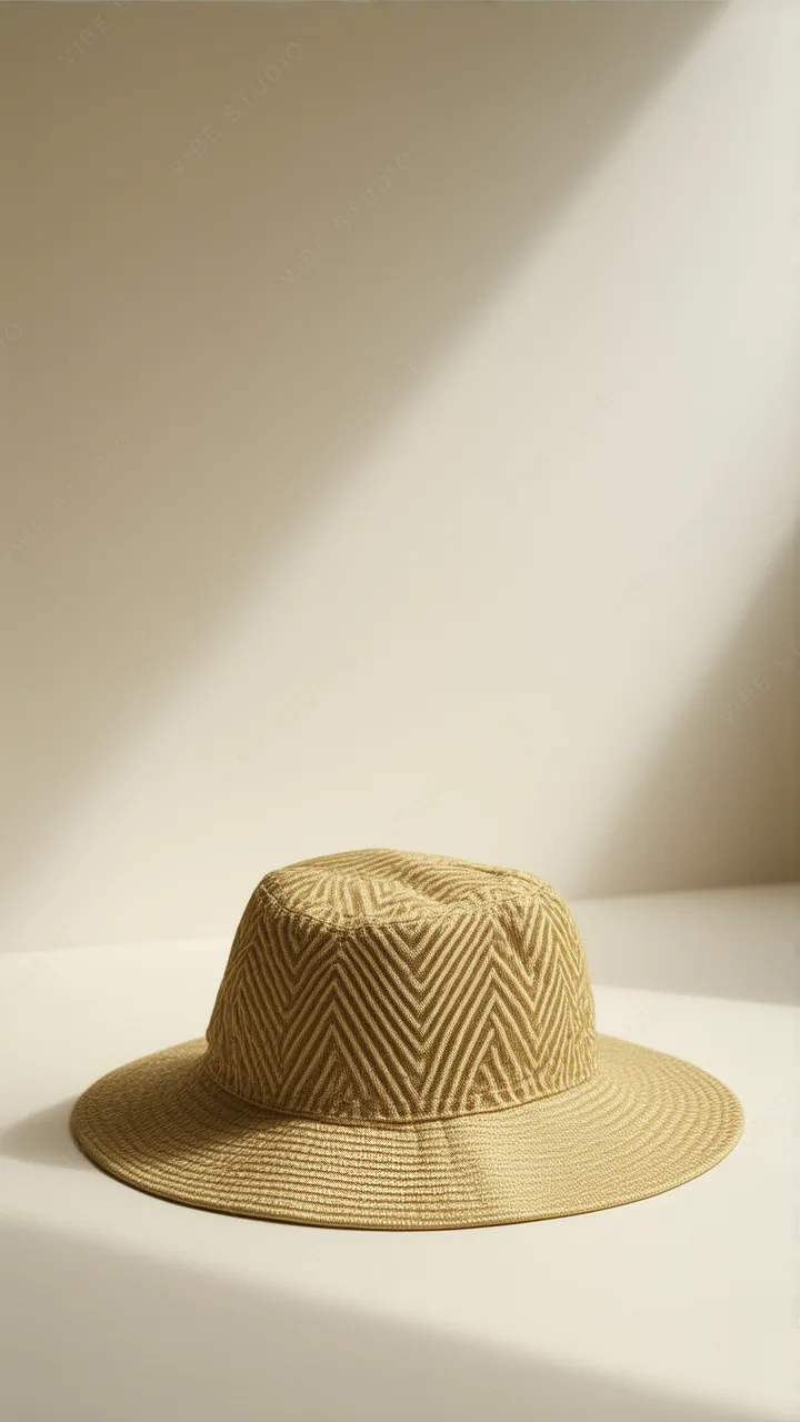 Woven Straw Hat Phone Wallpaper