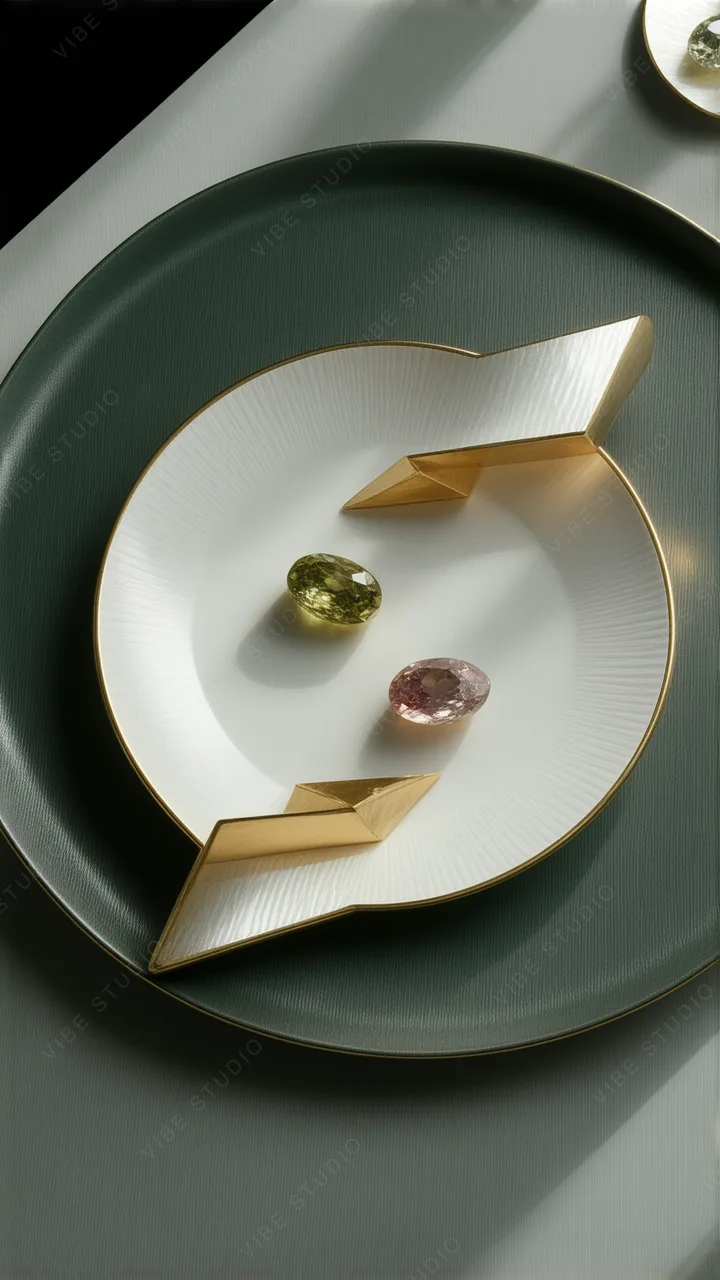 Opulent Gemstone Phone Wallpaper
