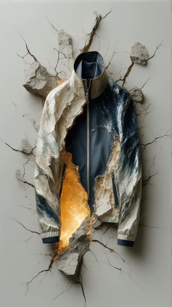 Marble Texture Jacket Phone Wallpaper