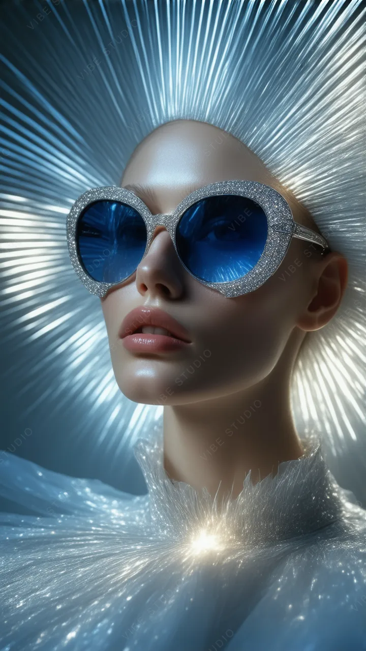Crystal Glare Phone Wallpaper
