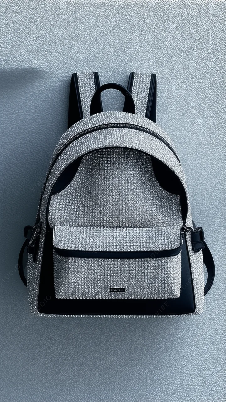 Crystal Mesh Backpack Phone Wallpaper