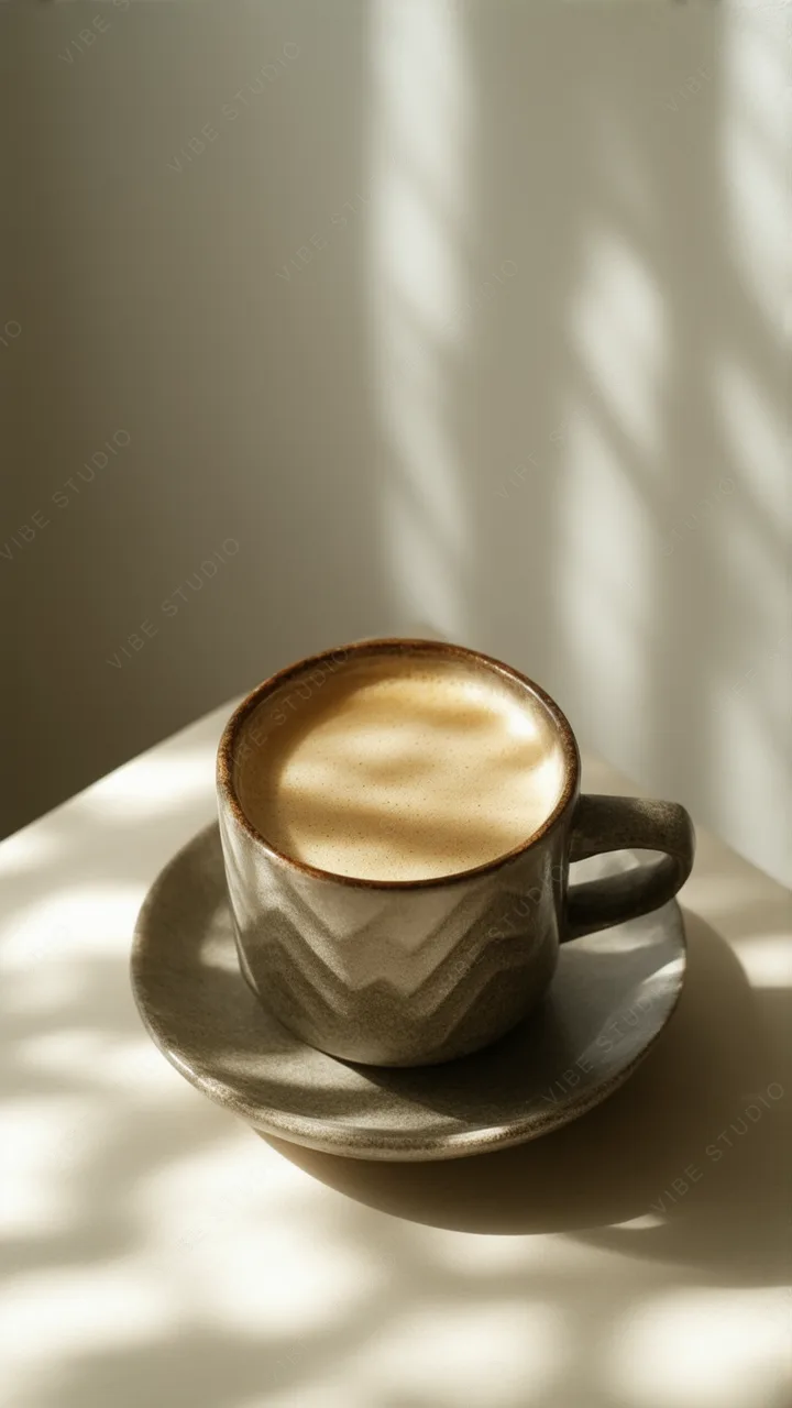 Ceramic Coffee Cup Phone Wallpaper