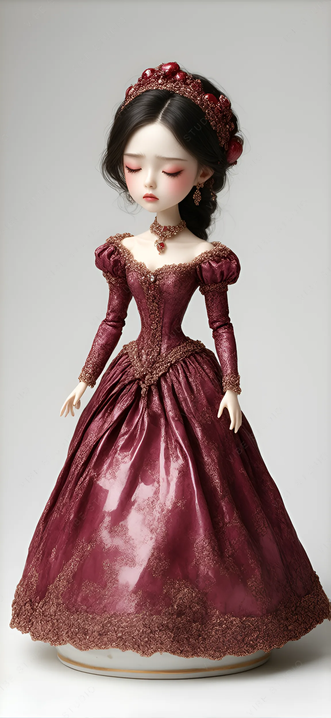 Aristocratic Maiden Ballgown Doll