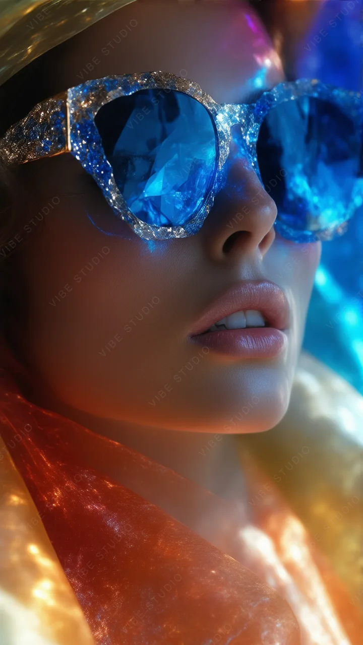 Sparkling Crystal Phone Wallpaper
