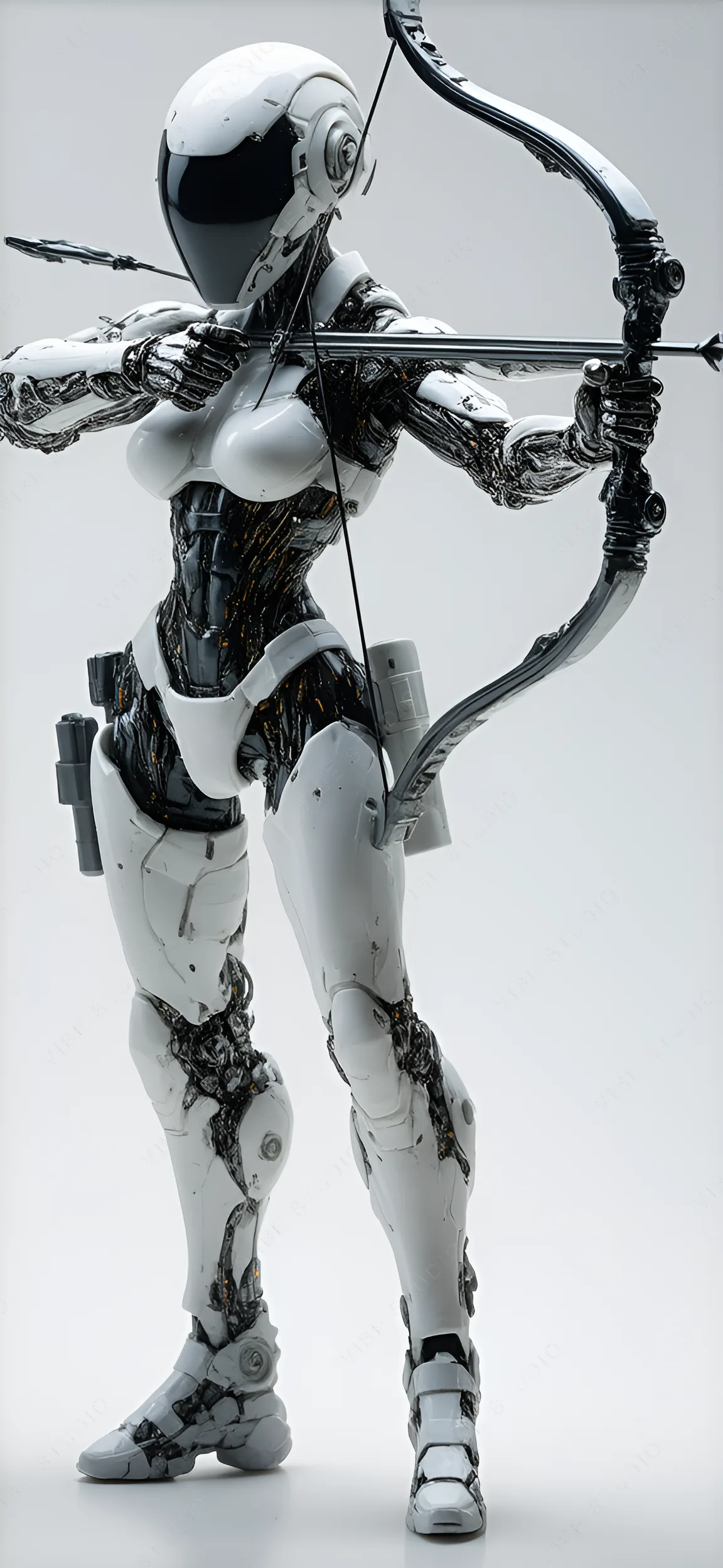 Cybernetic Archer Figure