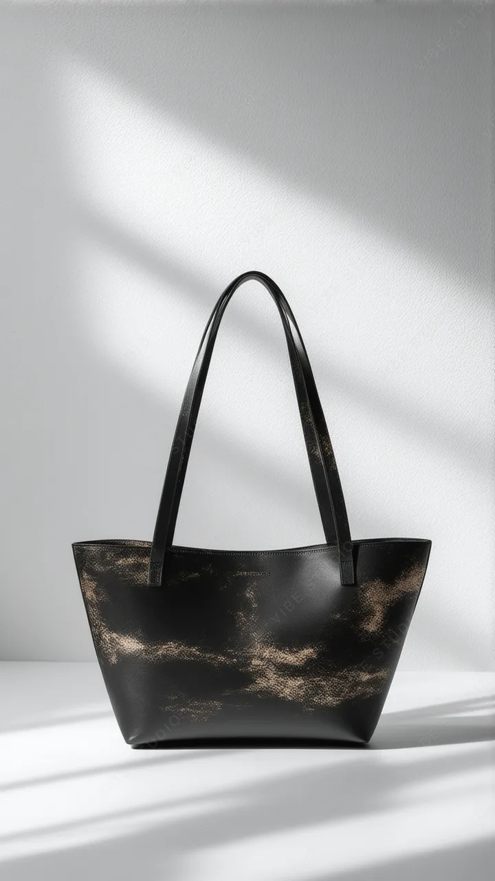 Elegant Leather Tote Phone Wallpaper
