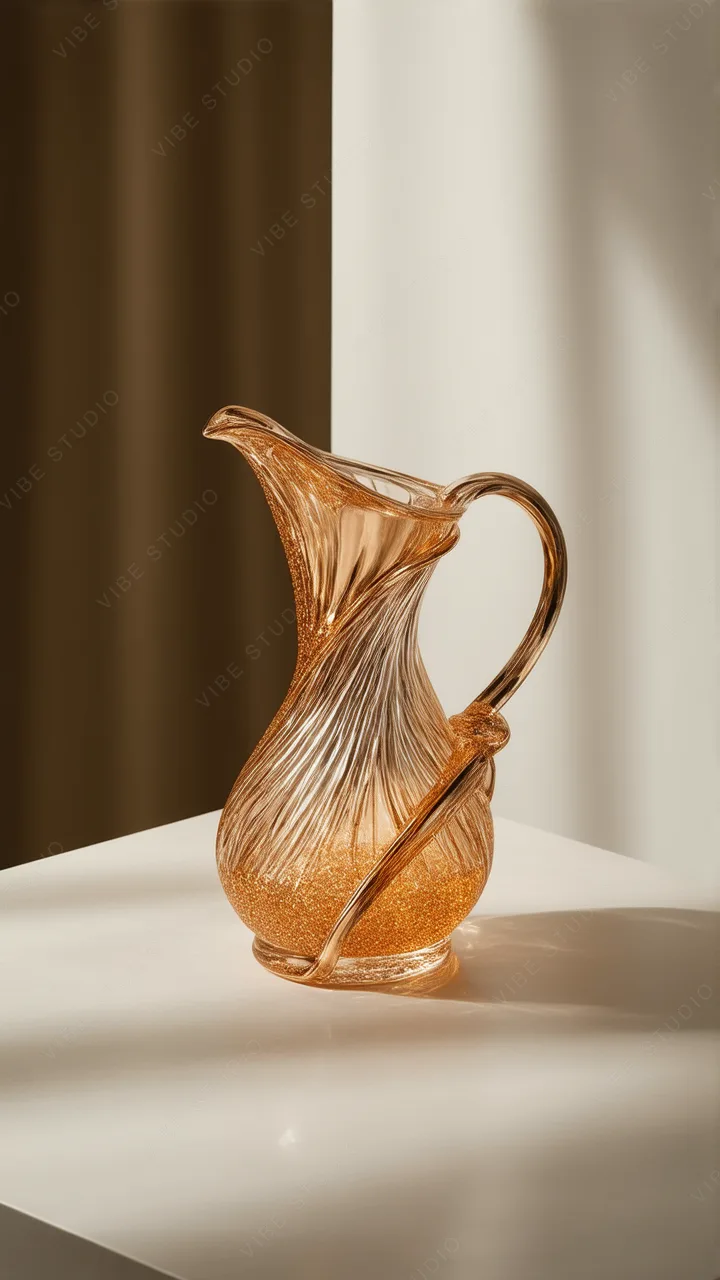 Amber Glass Pitcher Phone Wallpaper