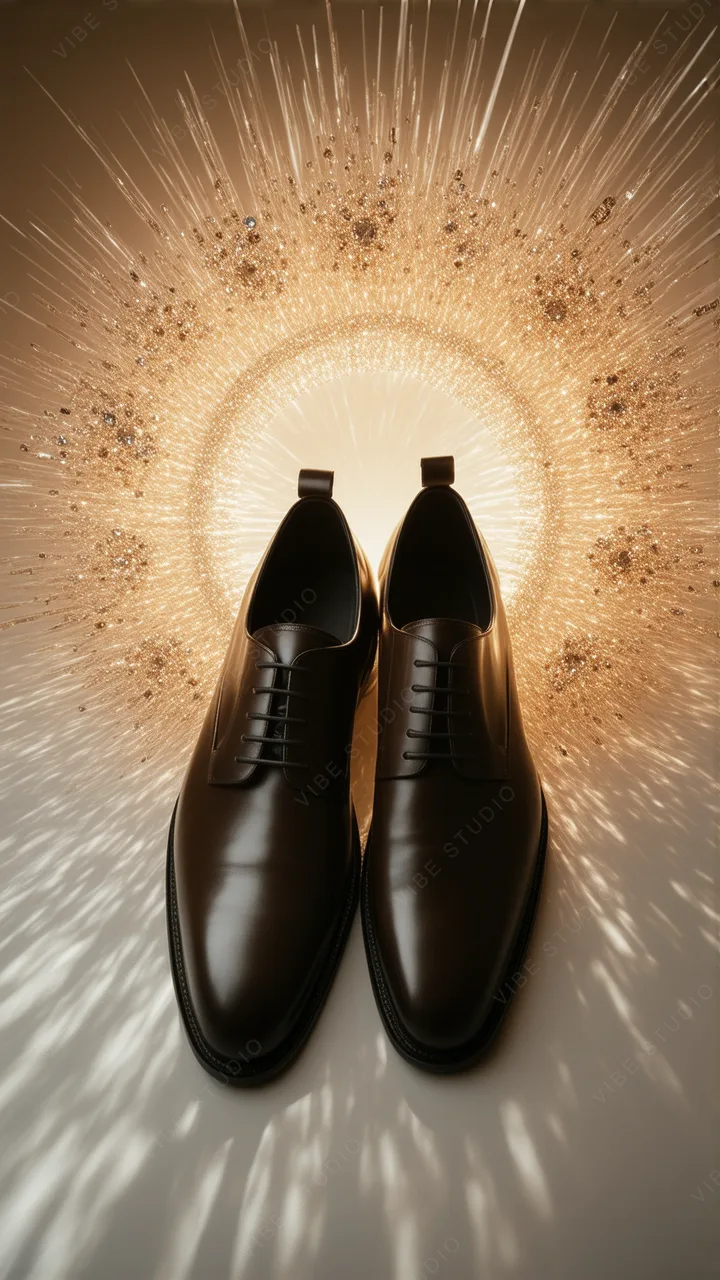 Leather Shoe Wallpapers - Elegant Brown Leather Shoes Phone Wallpaper