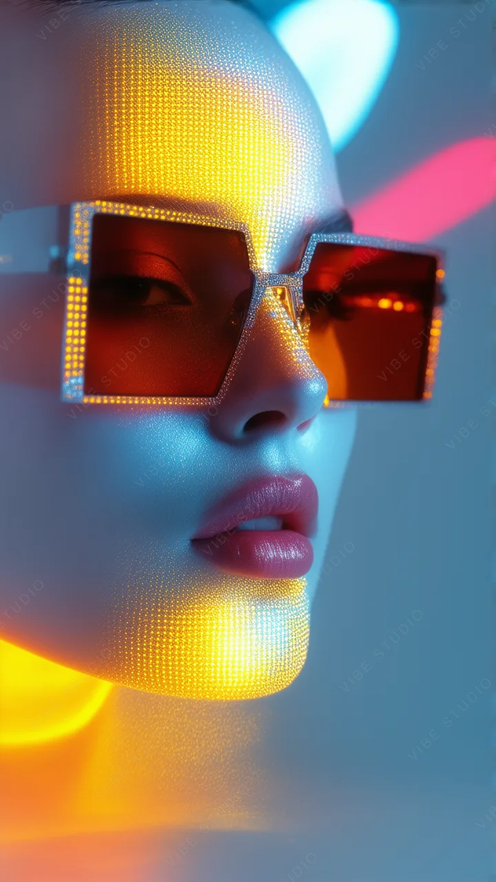 Crystal Geometric Phone Wallpaper