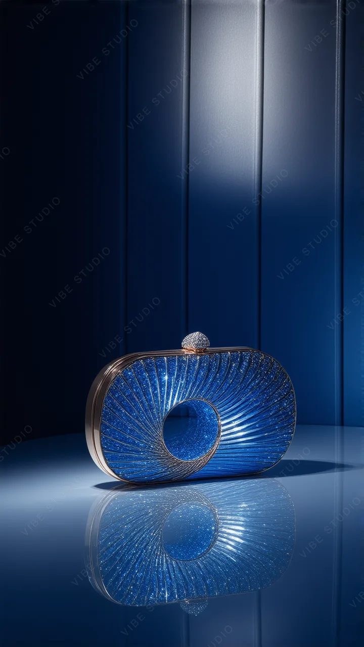 Blue Crystal Clutch Phone Wallpaper