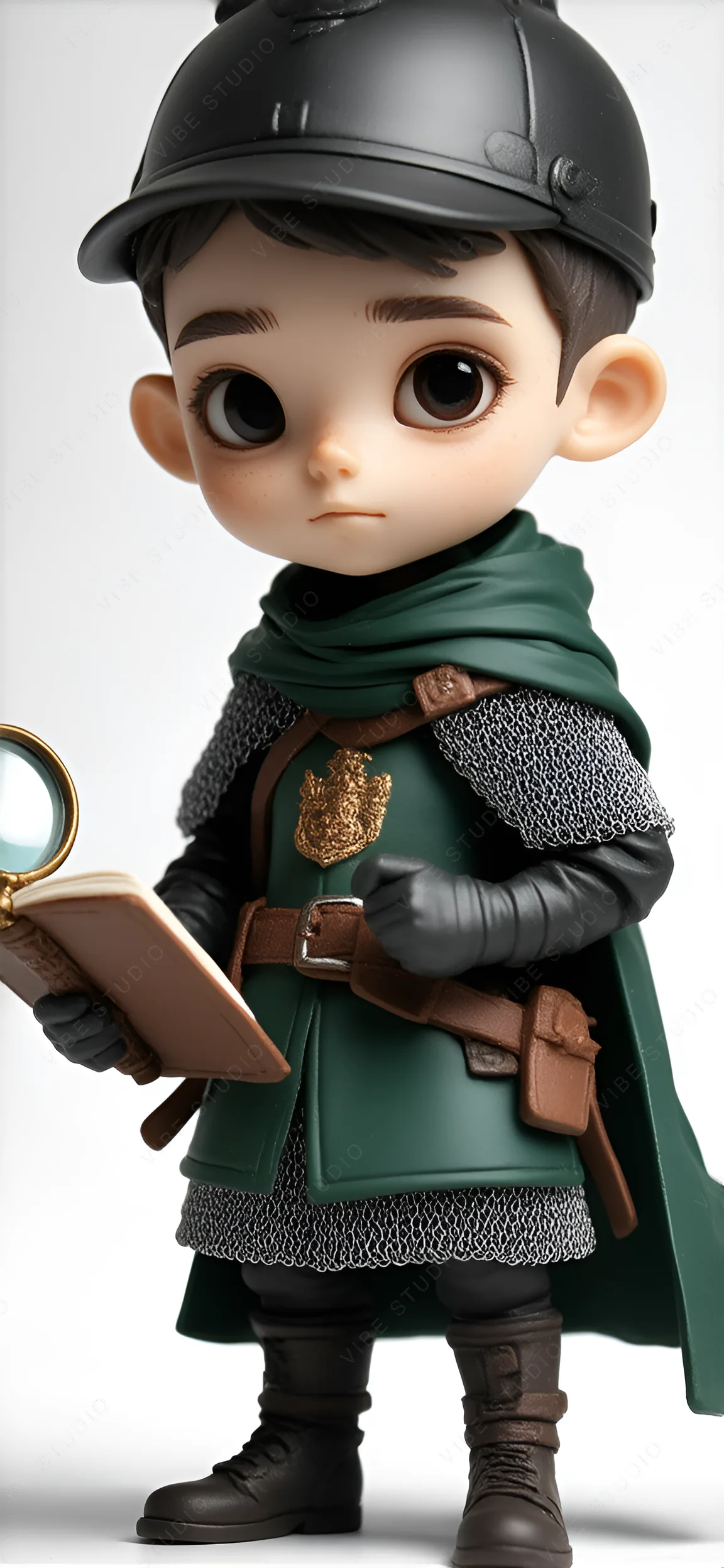 Medieval Scholar Doll